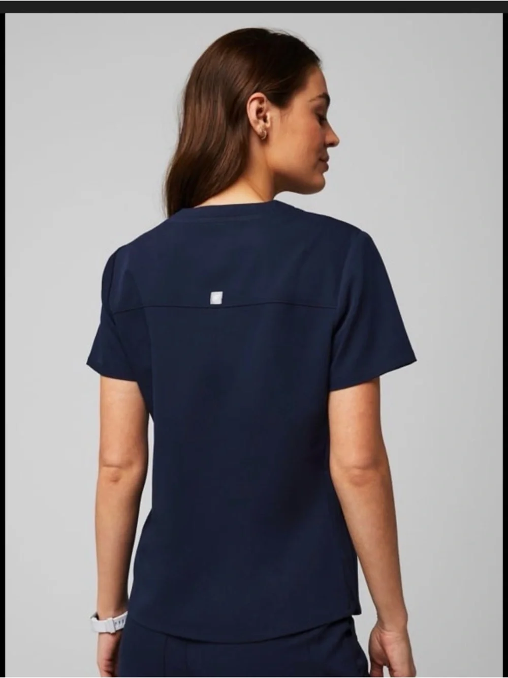 Fabletics Navy V-Neck Scrub Set - Picture 8 of 8